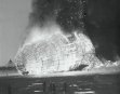 Dirijabilul Hindenburg a luat foc