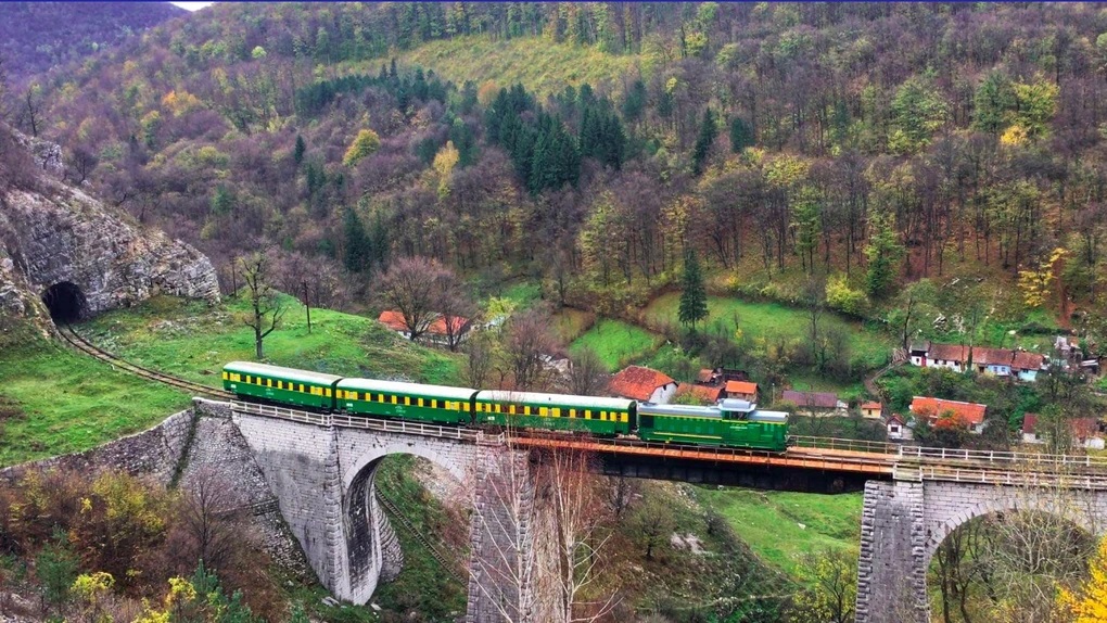 Cea mai veche cale ferată montană din Sud - Estul Europei