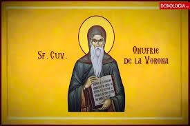 Sfântul Cuvios Onufrie de la Vorona